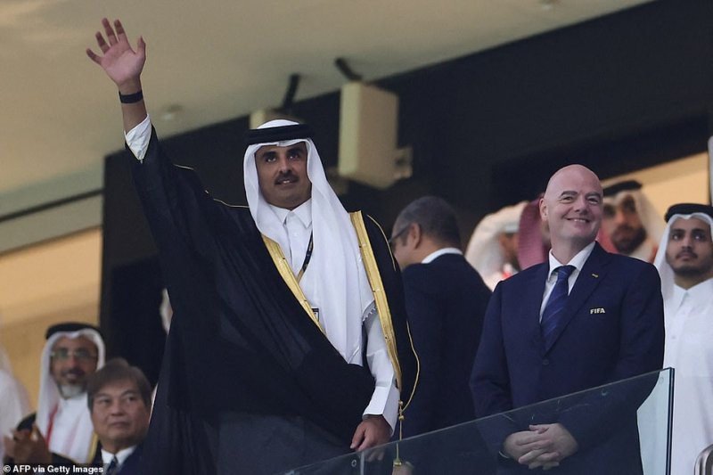وی وی وی وی آی پی فقط برای امیر قطر!