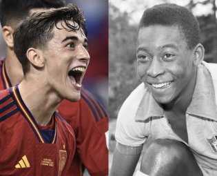 گاوی، جوان‌ترین گلزن تاریخ جام جهانی بعد از پله