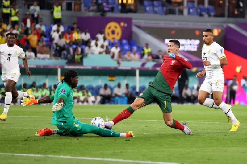 پرتغال ۳ - غنا ۲، بهترین بازی جام با عصبانیت رونالدو!