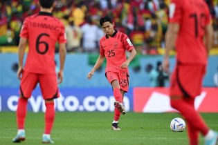 گزارش زنده: کره‌جنوبی 0 – 0 غنا