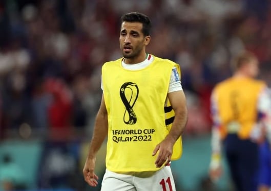 وحید امیری مغموم بزرگ ایران در جام جهانی قطر