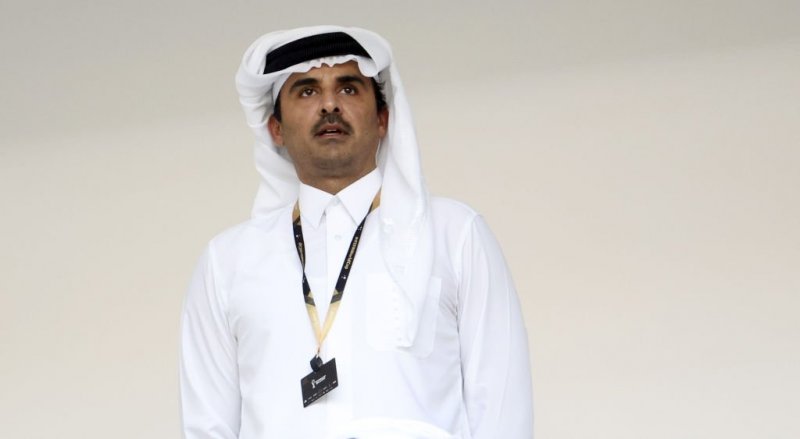 امیر قطر صعود مراکش را جشن گرفت