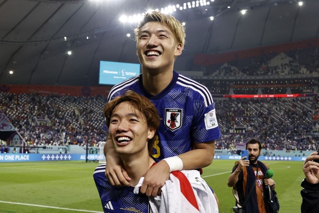 تیم‌ملی فوتبال ژاپن در بازی پایانی خود از گروه E جام جهانی