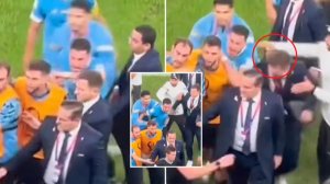 بعد از ضربه به ناظر فیفا: مدافع اروگوئه نقره‌داغ می‌شود؟