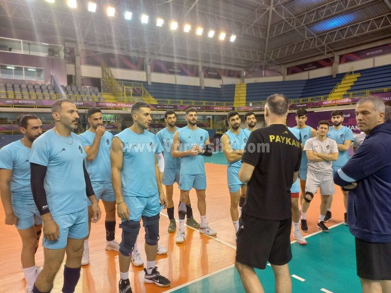 نماینده ایران آماده نبرد سخت اول(گزارش تصویری)