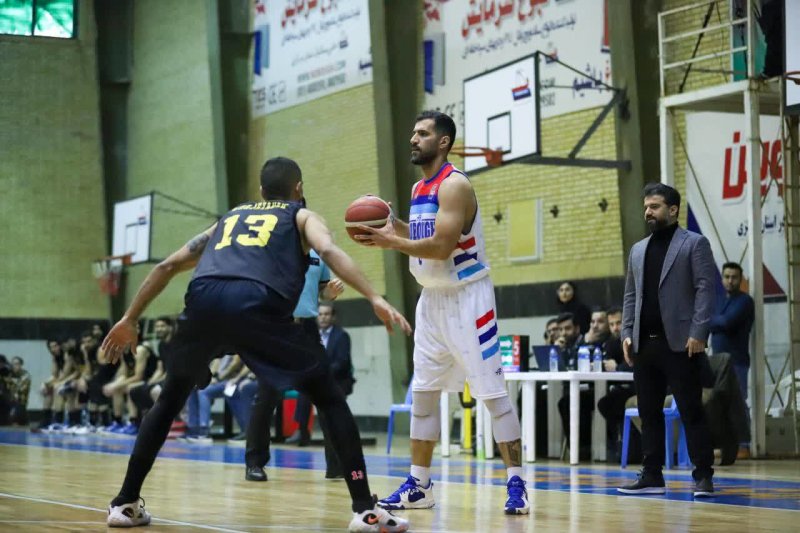 صعود ذوبآهن به رتبه دوم لیگ بسکتبال