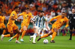 گزارش زنده: آرژانتین 1 – 0 هلند