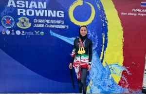 انتقاد دختر قایقران از عدم حمایت مسئولان ورزش کشور