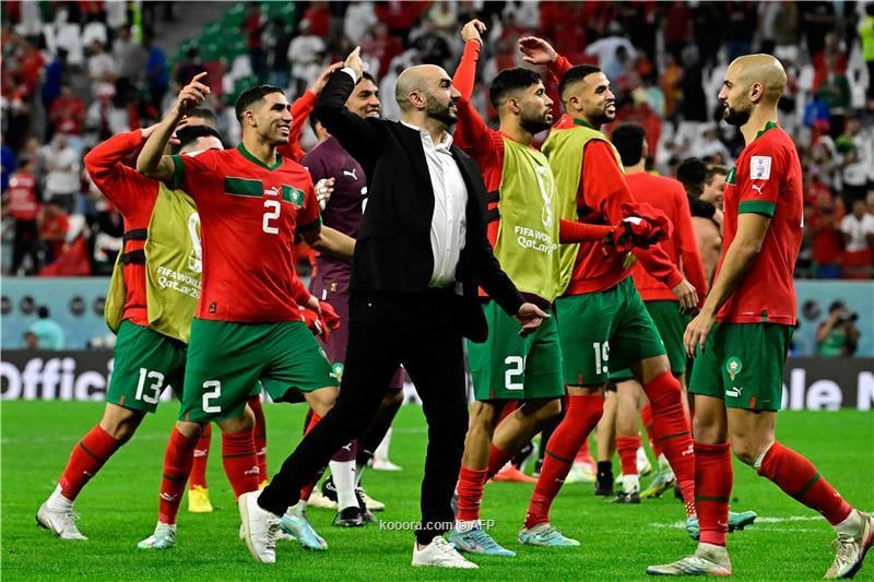 مراکش با یک تغییر و این ترکیب مقابل فرانسه