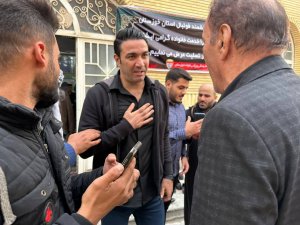 نکونام در مراسم یادبود سرطلایی فوتبال ایران