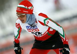 نخستین حضور یک بانوی ایرانی در جام جهانی اسکی