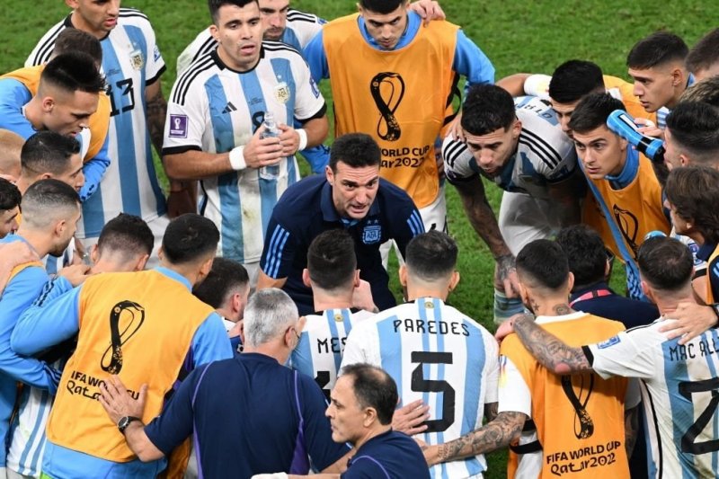 ضربه آخر: لحظه ایست قلبی آرژانتینی(عکس)