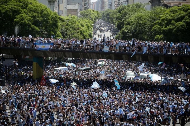 اتوبوس آرژانتین به میدان اصلی شهر نرسید