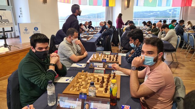 سومی طباطبایی در شطرنج اسپانیا تا پایان دور هفتم