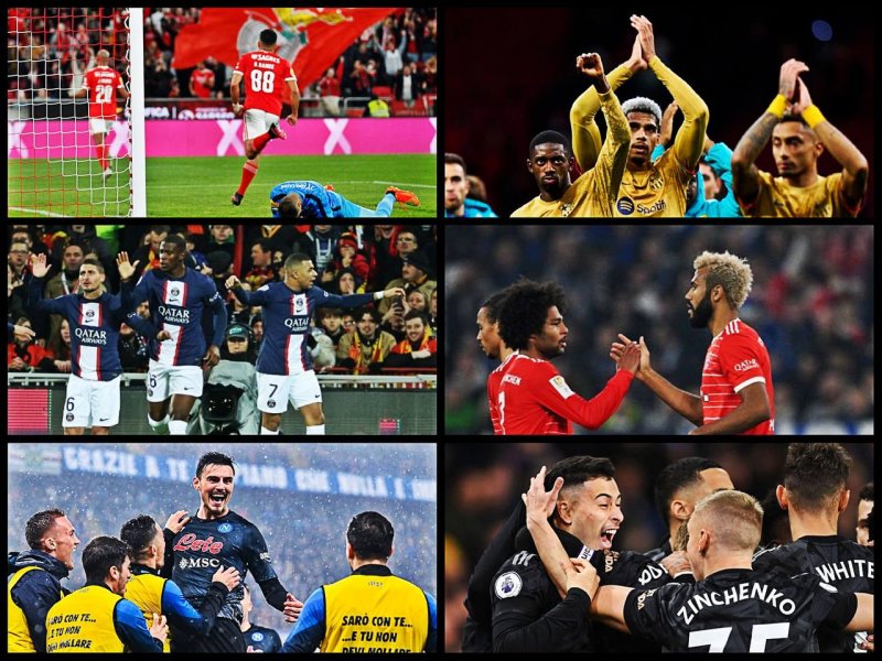 کورس قهرمانی شش لیگ معتبر اروپا در یک نگاه