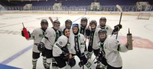 برد دختران هاکی روی یخ ایران برابر امارات 