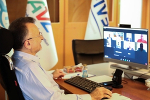پرواز به کیش نبود، مجمع والیبال آسیا آنلاین شد!