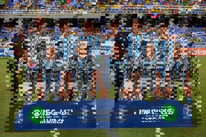 اولین بازی آرژانتین با پیراهن سه‌ستاره (عکس)