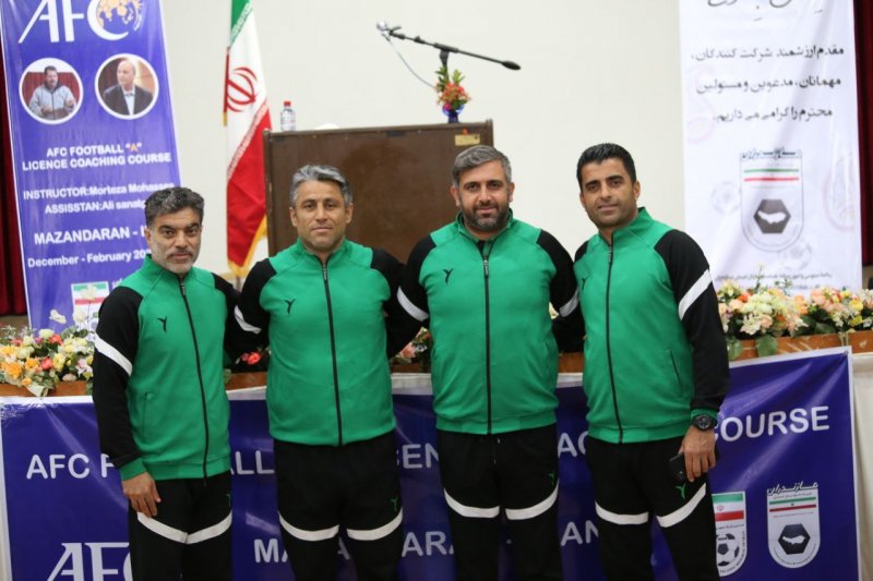 مربیان جدید فوتبال ایران از سواحل مازندران (عکس)