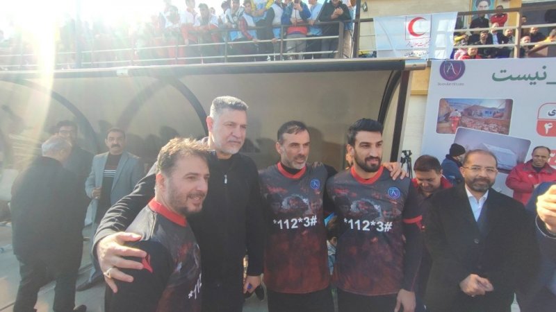 قاب سنگین پرسپولیسی با نقش آفرینی هلال‌احمر