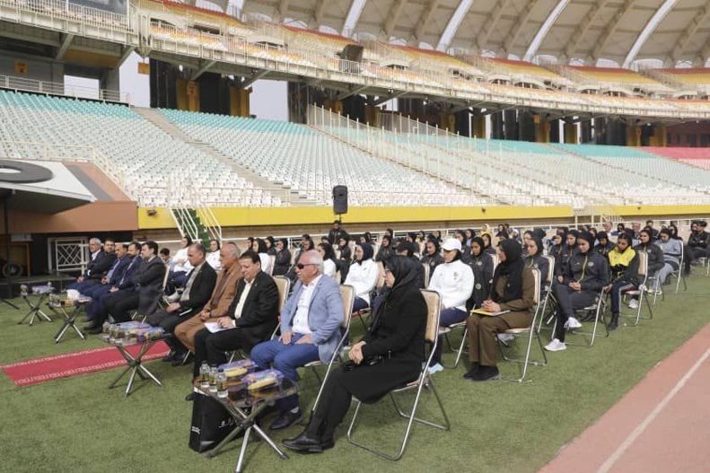 جشن نایب‌ قهرمانی زنان سپاهان در نقش جهان 