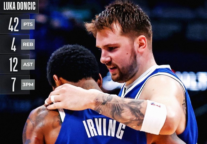 NBA/ پیروزی دالاس با درخشش زوج دانچیچ و اروینگ