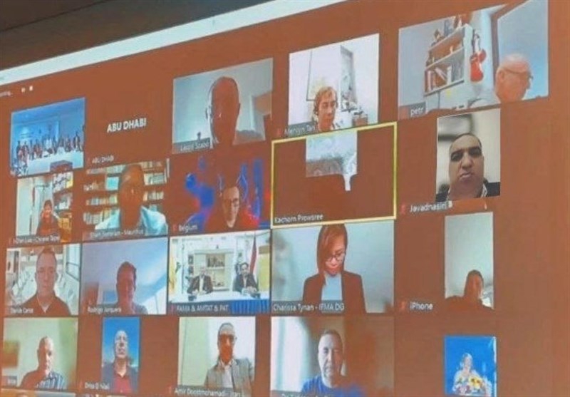 حضور نصیری در جلسه فدراسیون آسیایی مویتای