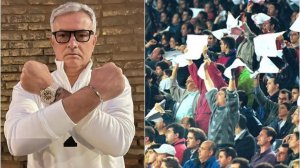 اعتراض لالیگایی هواداران رم در حمایت از آقای خاص