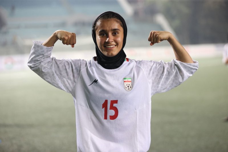 بدل قائدی ستاره تیم ملی دختران ایران شد!