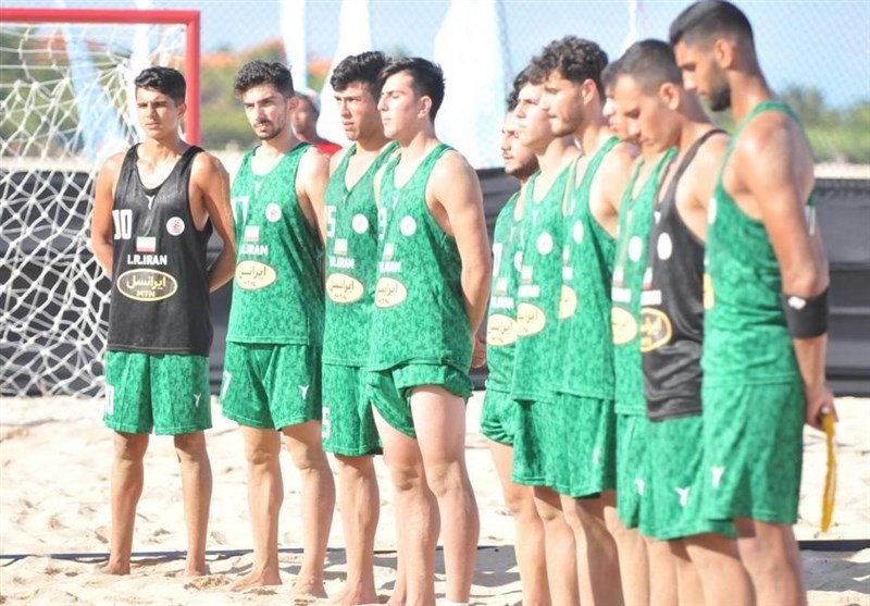 تیم هندبال ساحلی ایران در نیمه‌نهایی قهرمانی آسیا 