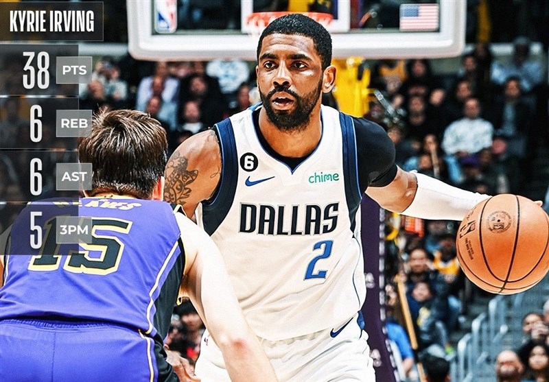 لیگ NBA| پیروزی میلیمتری دالاس مقابل لیکرز
