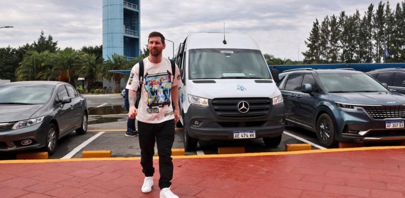 استقبال ویژه از مسی در بازگشت به آرژانتین