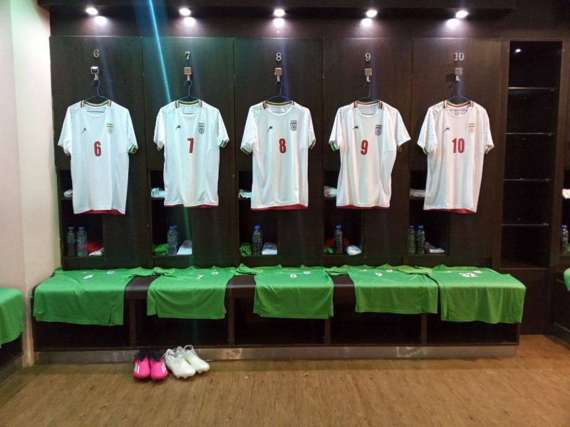 پیراهن اصلی سفید، پیراهن تمرین سبز/ نمایی از اولین رخکتن تیم ملی در سال ۱۴۰۲