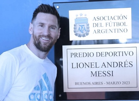 تغییر نام کمپ تیم ملی آرژانتین به لیونل مسی (عکس)