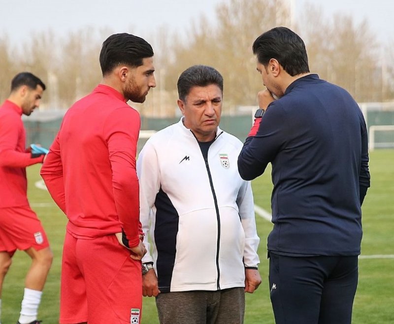 جدایی جهانبخش از سایر ملیپوشان (عکس)