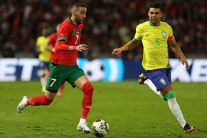 مراکش 2-1 برزیل: تیم رکراکی همچنان شگفتیساز