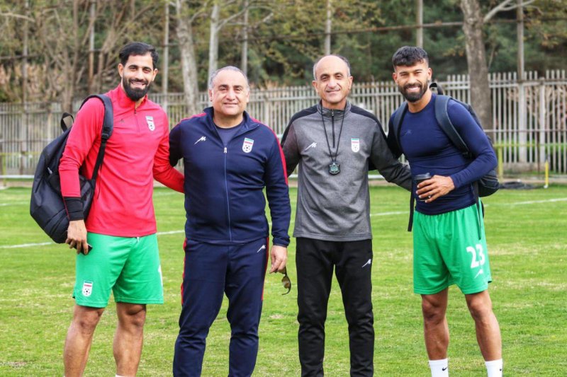 ملاقات عمومی پرسپولیسیها در کمپ تیمهای ملی