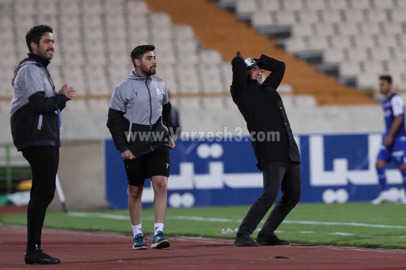 ساپینتو و ملاقات سریع با ستارههای استقلال