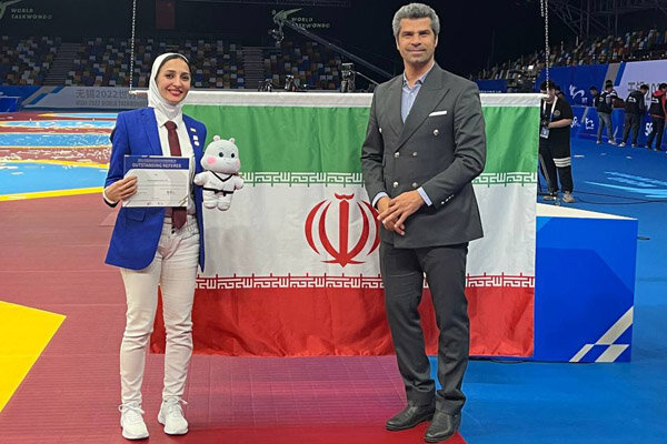 بانوی ایرانی، بهترین داور رقابتهای تکواندو گرند اسلم