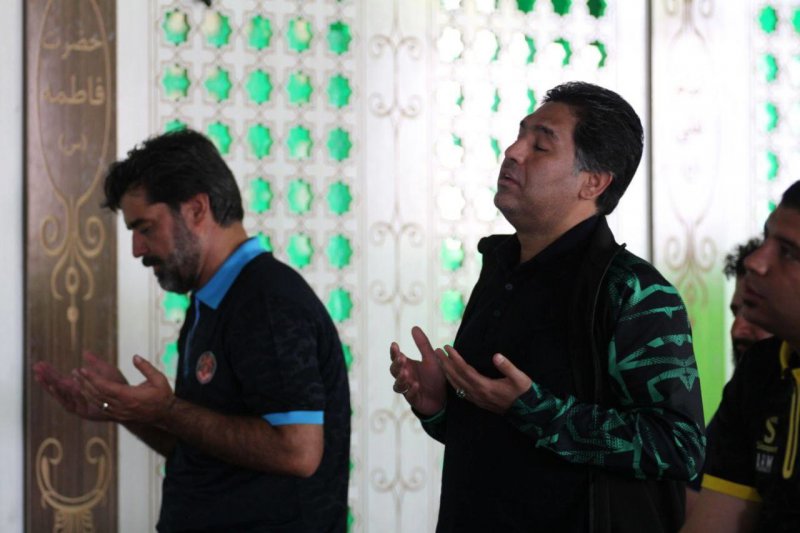 حضور اعضای مس کرمان در شلمچه (عکس)