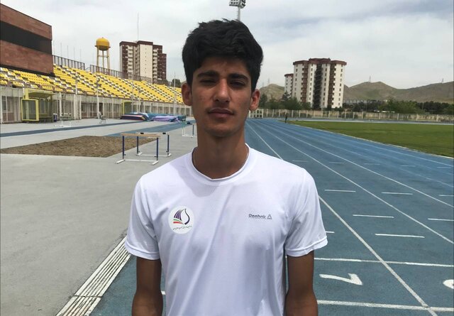 دونده نوجوان ایران رکورد زد و قهرمان آسیا شد