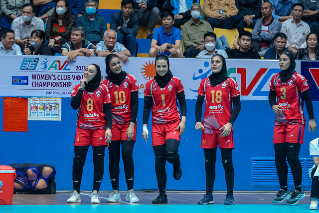 اولین برد زنان والیبال پیکان در جام باشگاه‌های آسیا