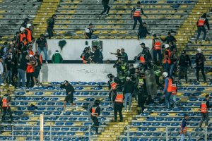 مرگ دلخراش هوادار فوتبال مراکش در استادیوم
