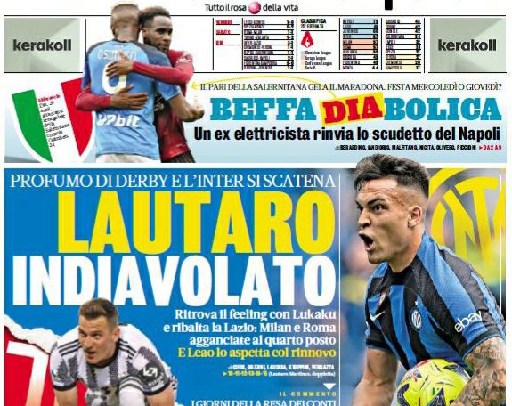 روزنامههای ایتالیا: تعویق جشن قهرمانی