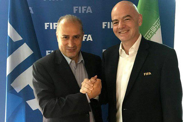 استادی بزرگ اولین فوتبالیست جهان برای فوتبال ایران