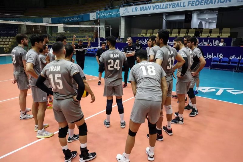 جزئیات اولین بازی تدارکاتی تیم ملی والیبال ایران