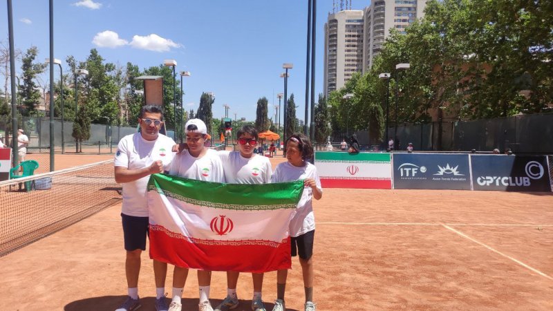 پسران و دختران ایران قهرمان تنیس غرب آسیا شدند