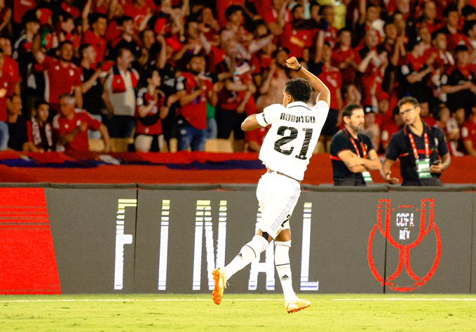 رودریگو جام را برای رئال پس گرفت 