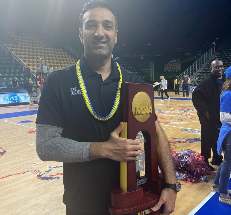 مربی ایرانی قهرمان والیبال NCAA آمریکا شد 2