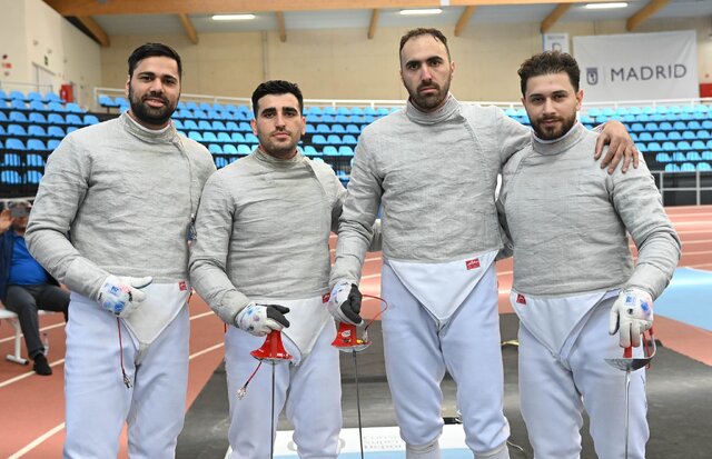 شمشیربازی ایران در رتبه ششم جهان قرار گرفت